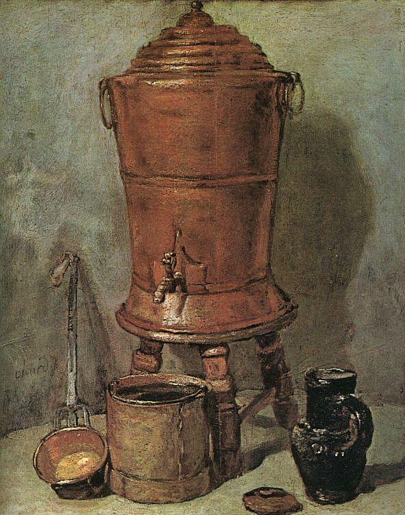 Jean Baptiste Simeon Chardin The Copper Cistern China oil painting art